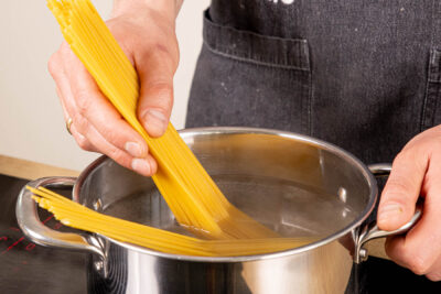 Spaghetti als dente kochen