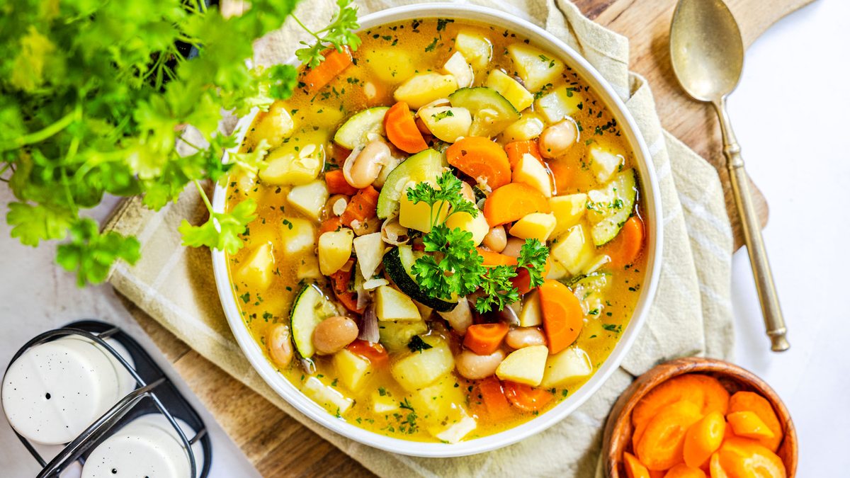 Vegetarischer Gemüseeintopf | Rezept