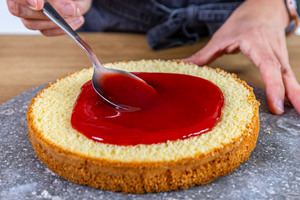 Marmelade verteilen