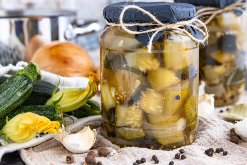 Zucchini ganz einfach einkochen