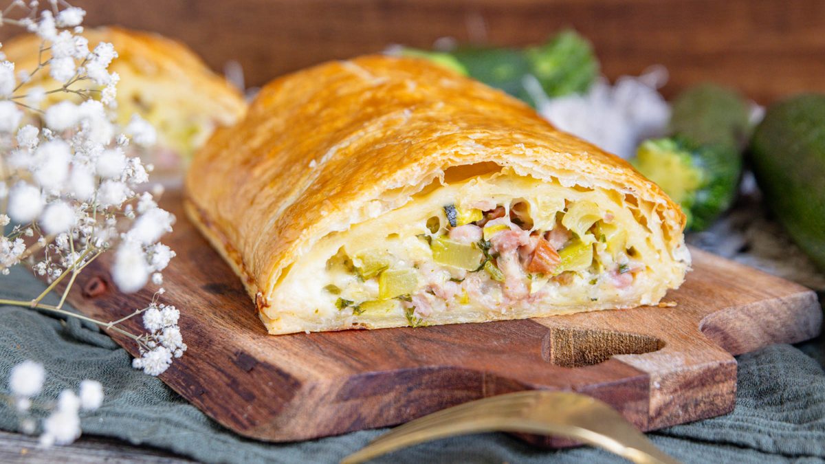 Zucchinistrudel