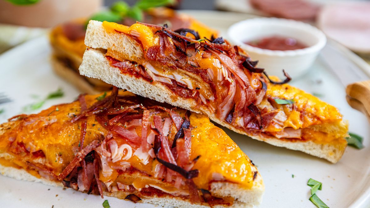 Airfryer Pizza Toasties | Rezept