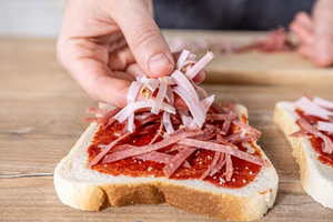 Wurst verteilen
