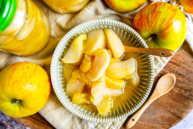 Äpfel verwerten: Apfelkompott einkochen