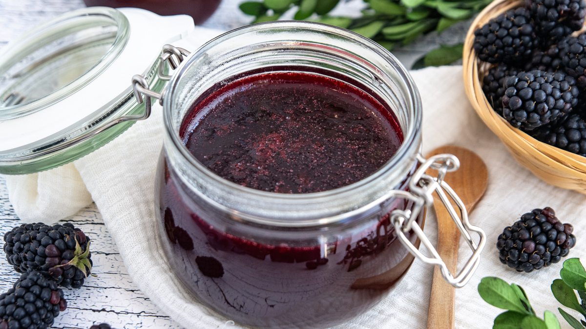 Brombeermarmelade ohne Kerne | Rezept