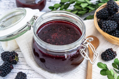 Brombeermarmelade ohne Kerne
