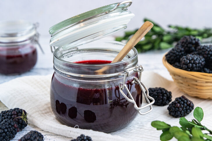 Brombeermarmelade ohne Kerne