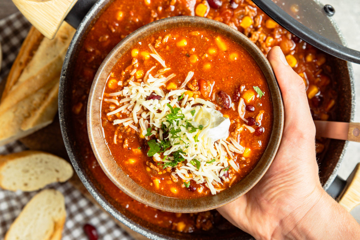 Chili con Carne für 10 Personen