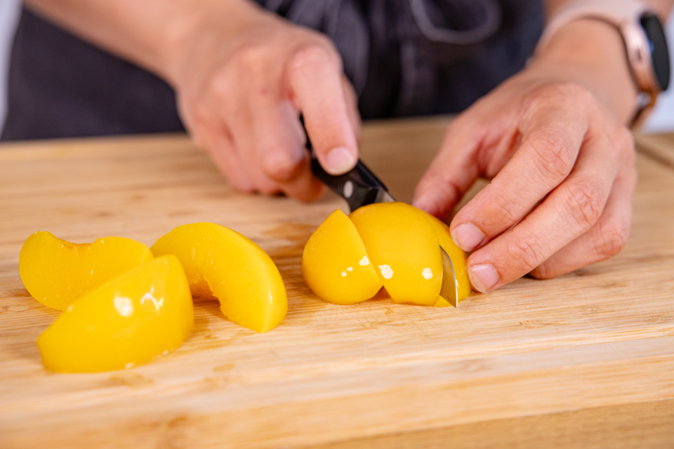 Einfacher Pfirsichkuchen | Rezept