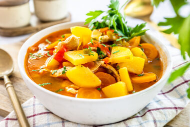 Hühnereintopf mit Gemüse