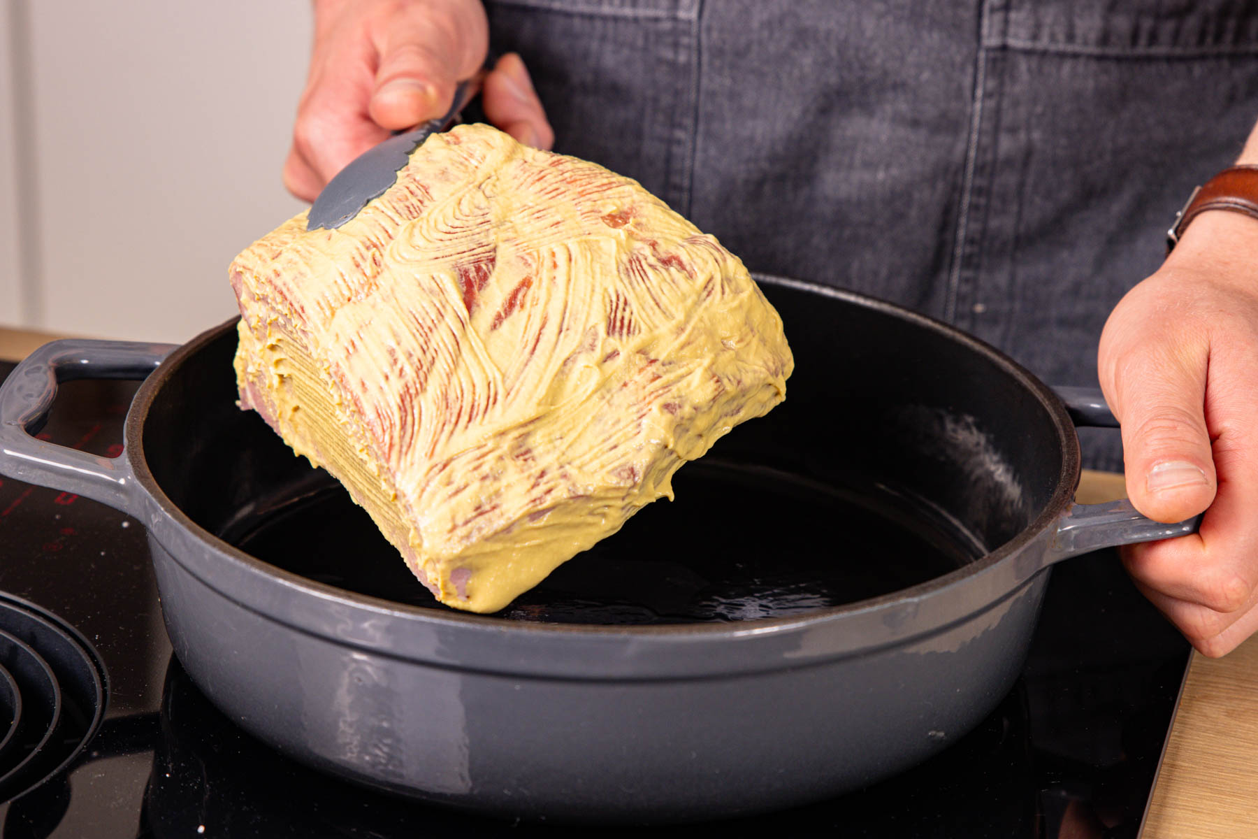 Kassler mit Sauerkraut im Backofen | Rezept