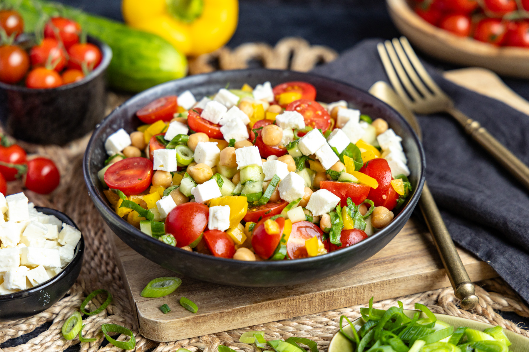 Kichererbsensalat | Rezept