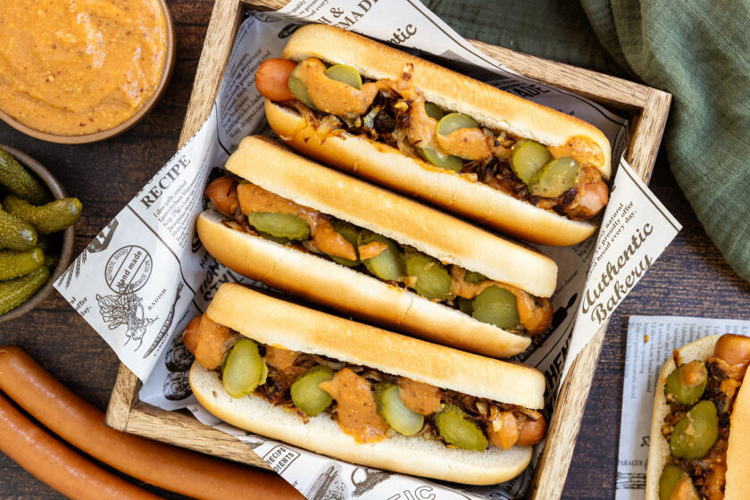 Klassischer Hot Dog