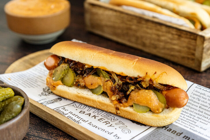 Klassischer Hot Dog