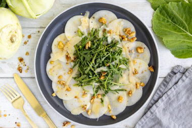 Kohlrabi-Carpaccio
