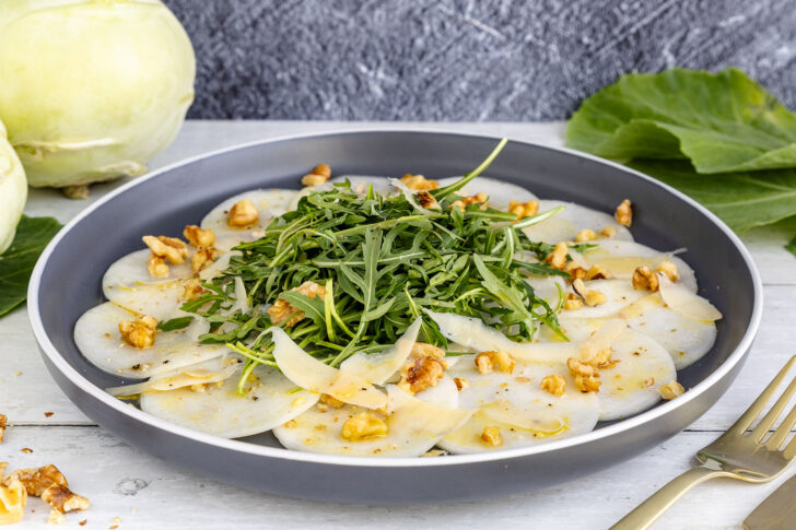 Kohlrabi-Carpaccio