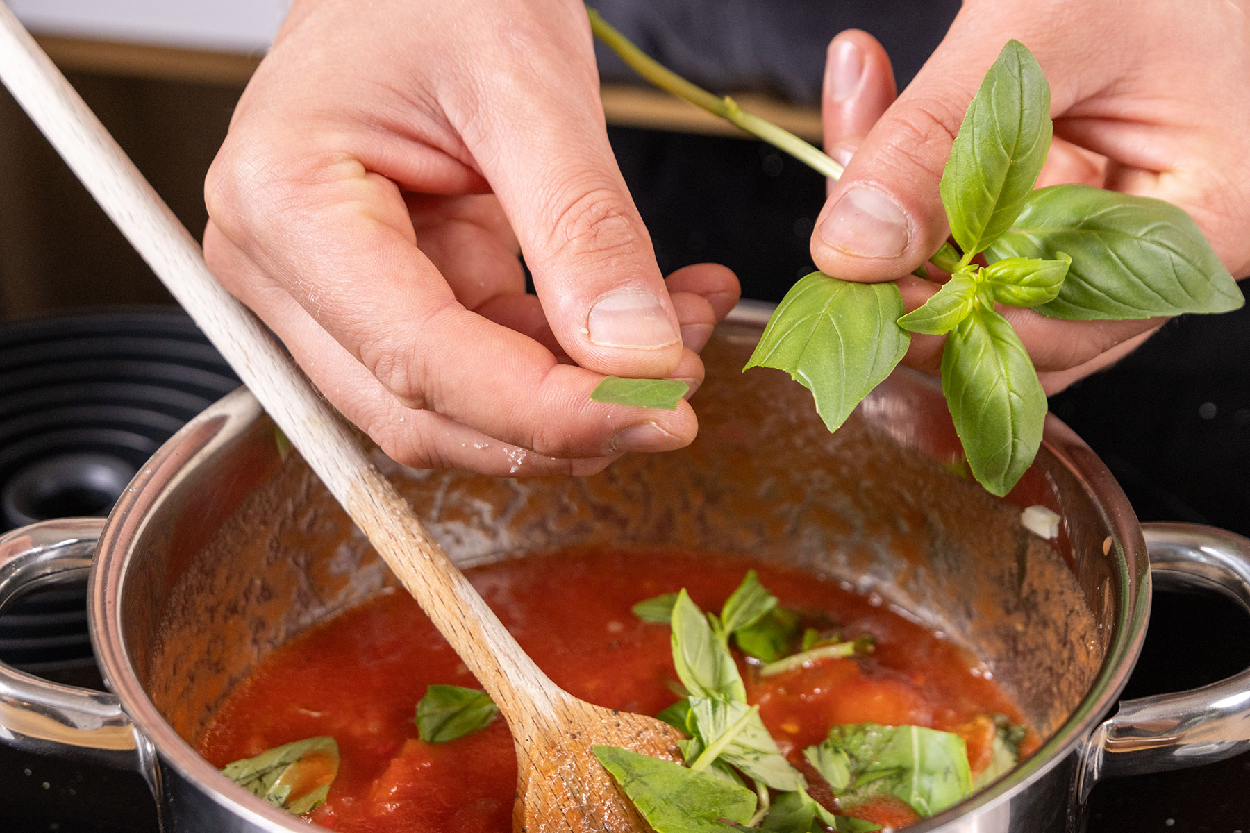 Nudeln mit Tomatensauce | Rezept Nudeln mit Tomatensauce | Rezept