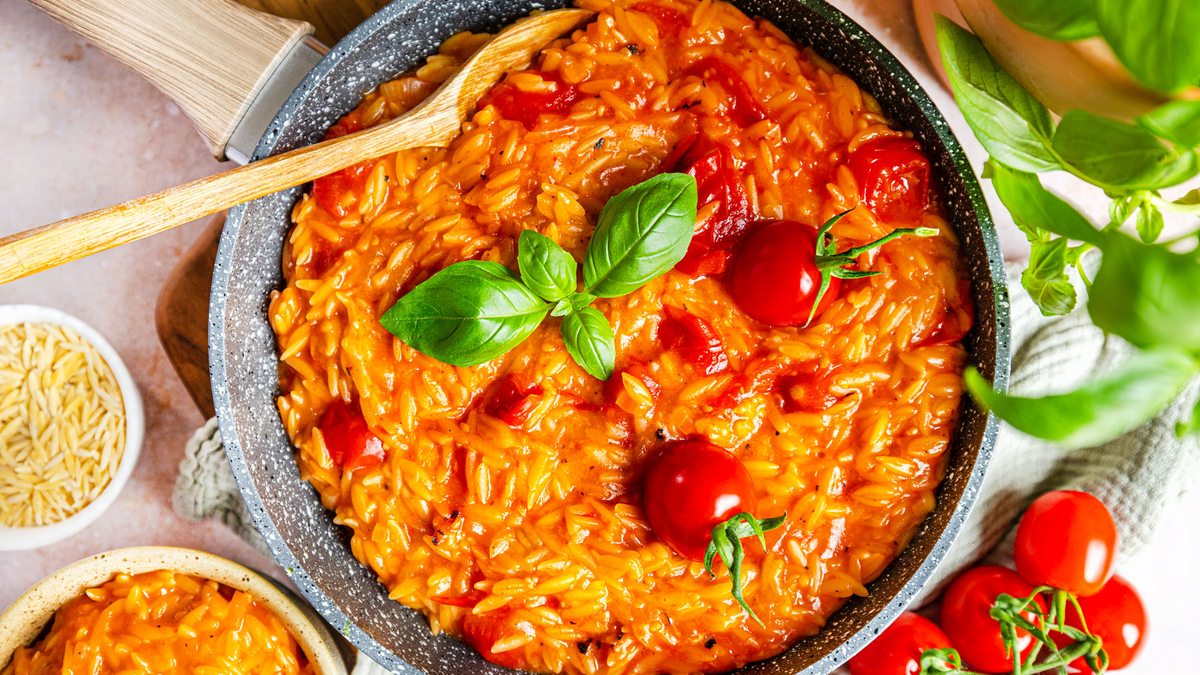 One Pot Orzo Pasta | Rezept