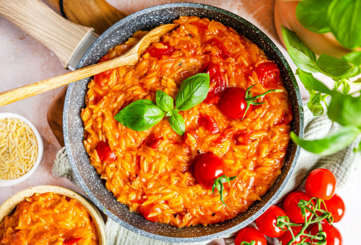 One Pot Orzo Pasta: schnell & lecker