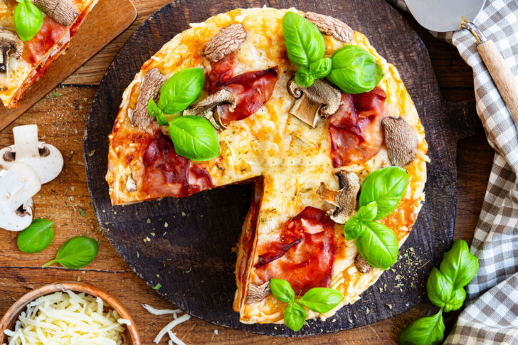 Pizzakuchen aus der Springform