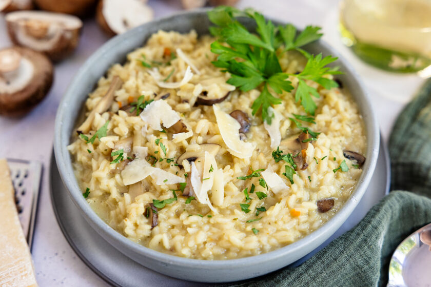 Risotto mit Champignons