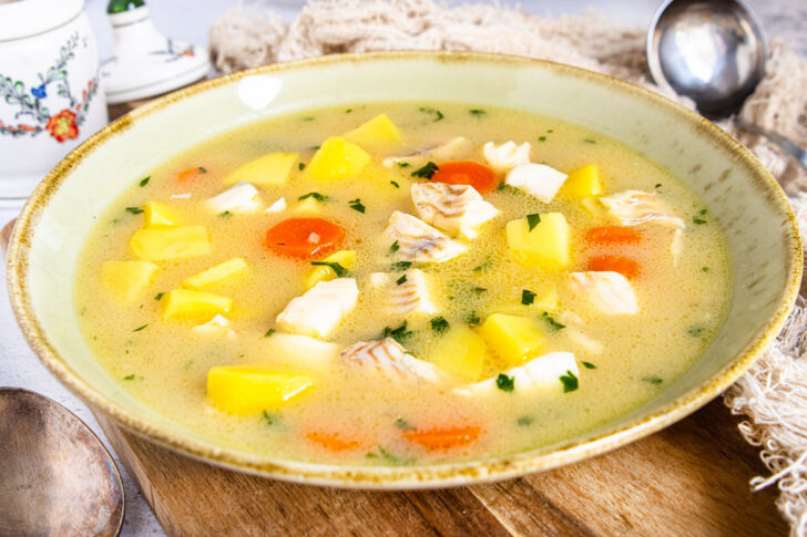Russische Fischsuppe