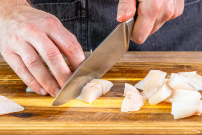 Fisch schneiden