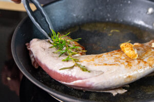 angebratenes Schweinefilet