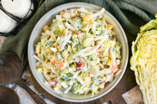 Bunter Übernachtsalat