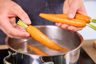 Möhren kochen