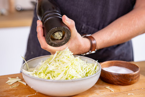 Weißkohl würzen