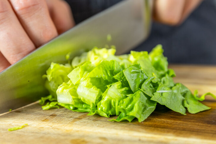 Salat hacken