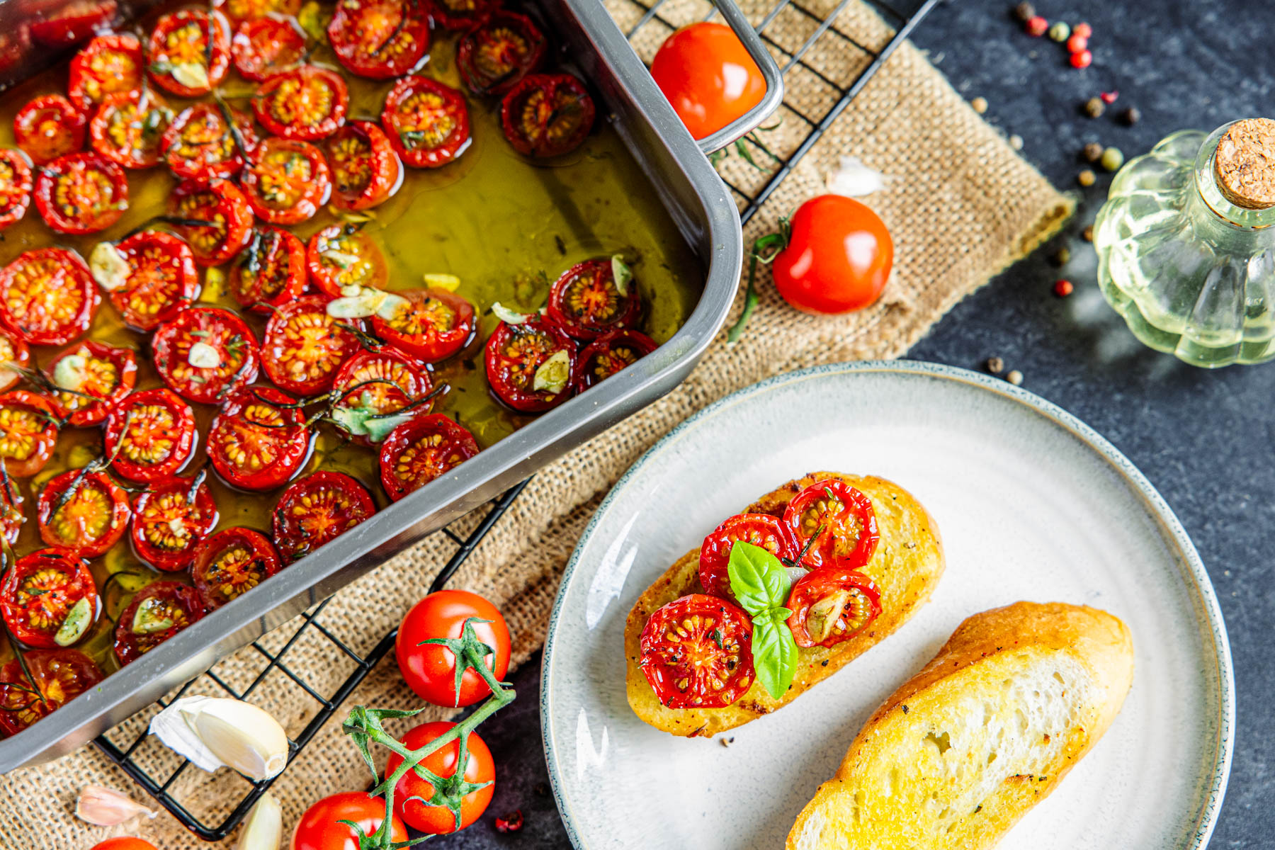 Confierte Tomaten: aromatisch &amp; würzig