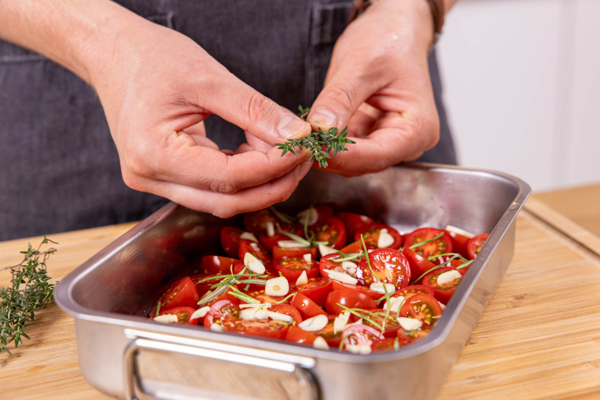 Confierte Tomaten: aromatisch &amp; würzig