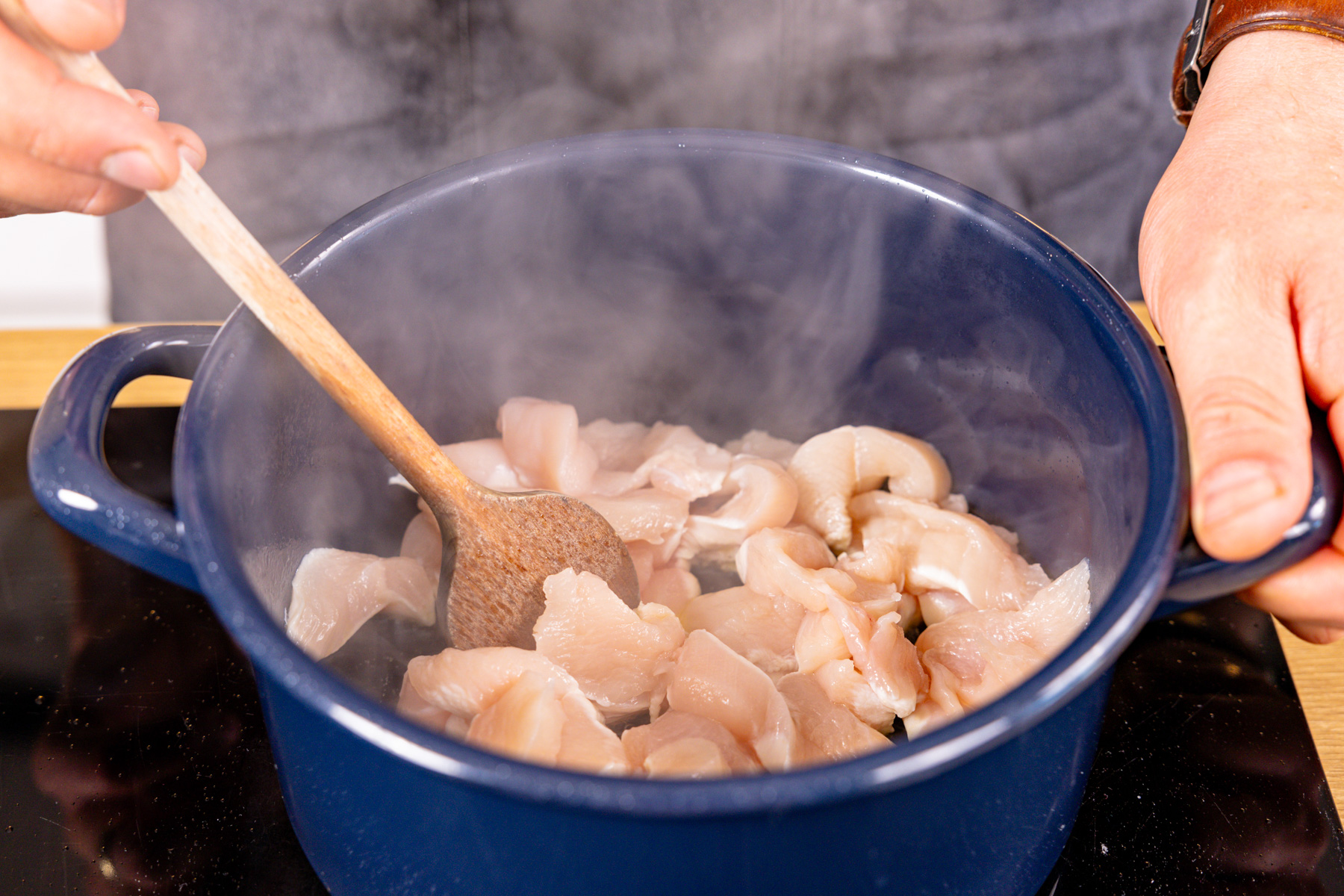 Hähnchentopf: schnell &amp; einfach | Rezept