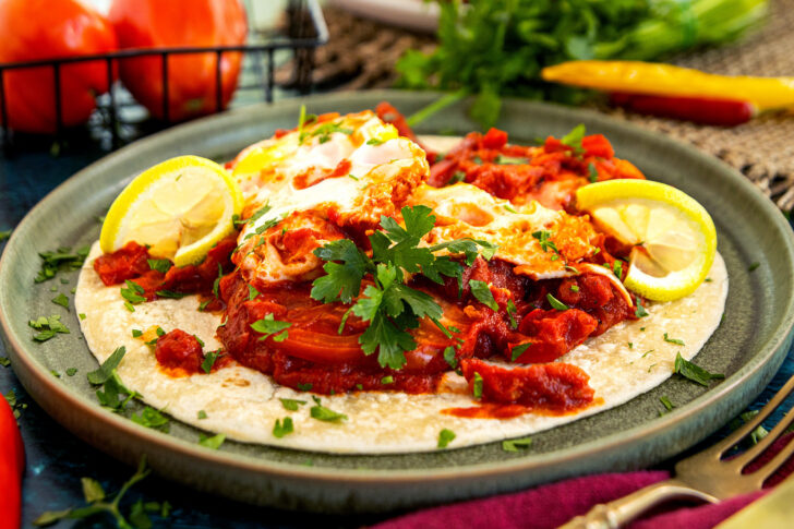 Huevos rancheros Detail