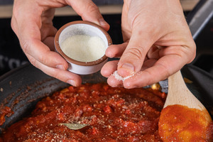 Huevos rancheros würzen