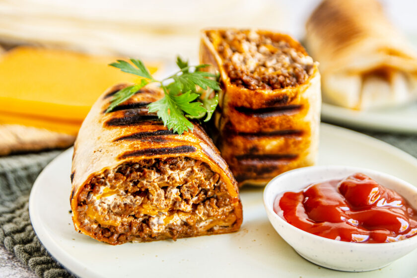 Lasagne-Burrito