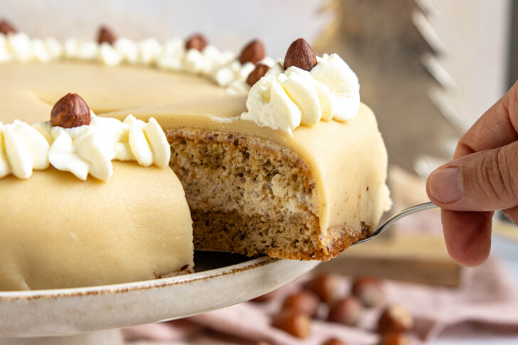 Marzipan-Nuss-Torte
