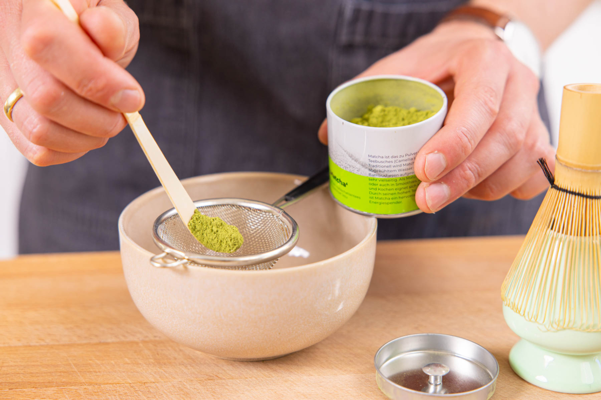 Matcha Latte einfach selber machen Rezept