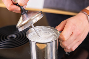 Milch aufschäumen