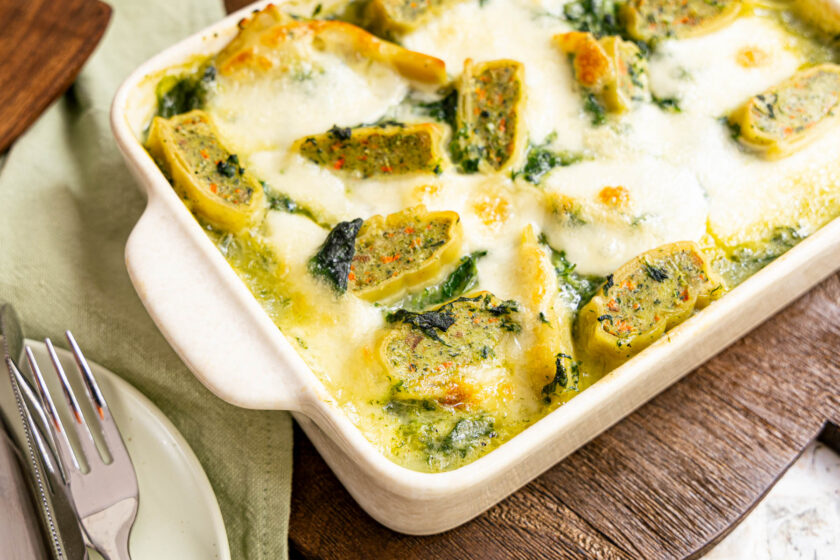 Maultaschen-Auflauf