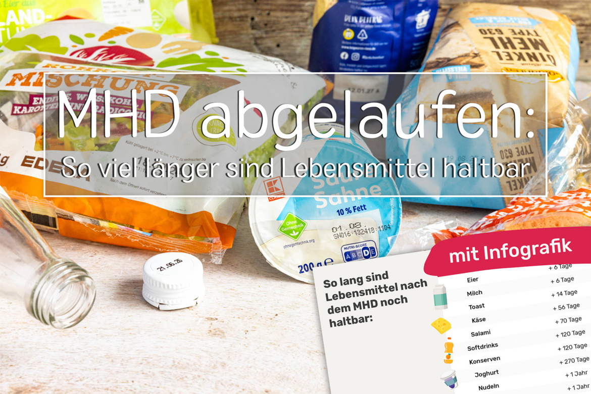 Mozzarella Wie Lange Nach Mhd Haltbar MHD abgelaufen: so viel länger sind Lebensmittel haltbar