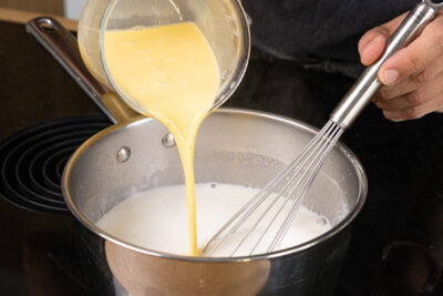 Vanillepudding kochen