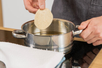 Puri frittieren