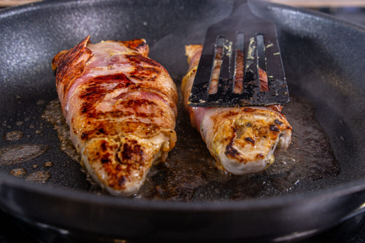 Hähnchen braten