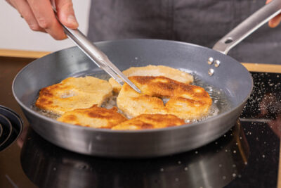 Sellerieschnitzel braten