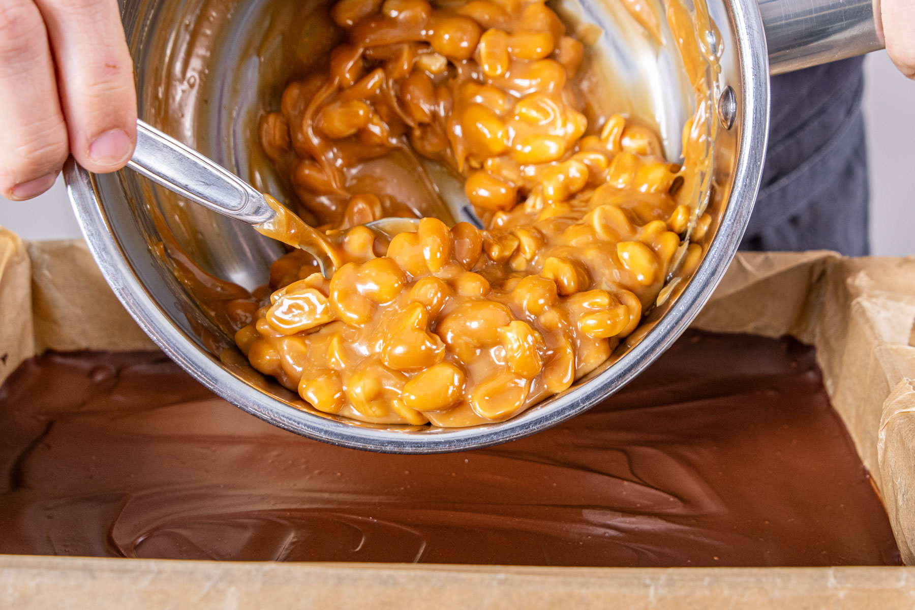 Erdnuss-Riegel selber machen