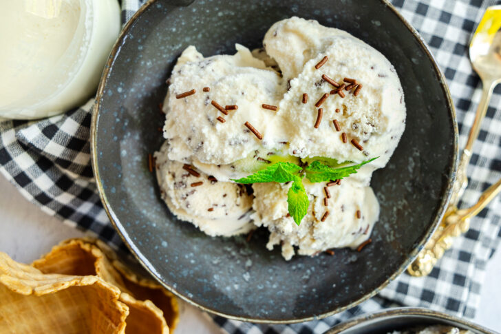 Stracciatella-Eis: italienisches Original-Rezept