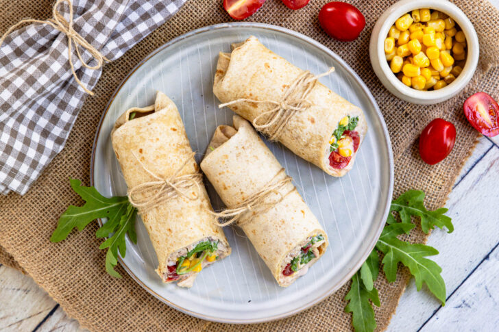 Thunfisch-Wraps